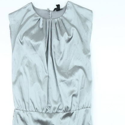 H&M Womens Silver   Mini  Size 6  - v
