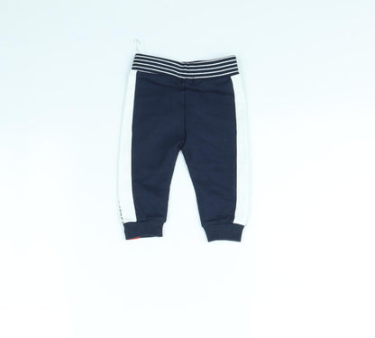 Dirkje Boys Blue   Jogger Trousers Size 6-9 Months