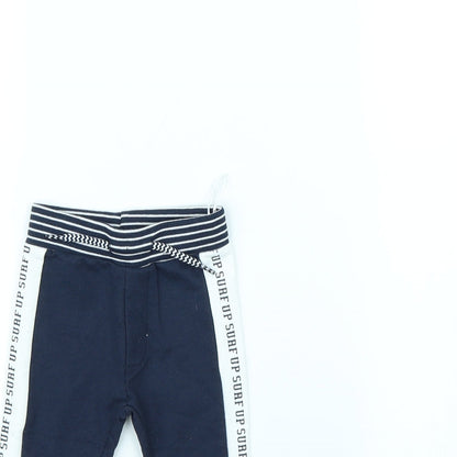 Dirkje Boys Blue   Jogger Trousers Size 6-9 Months