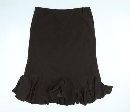 Florence + Fred  Womens Brown   Flare Skirt Size 40 in