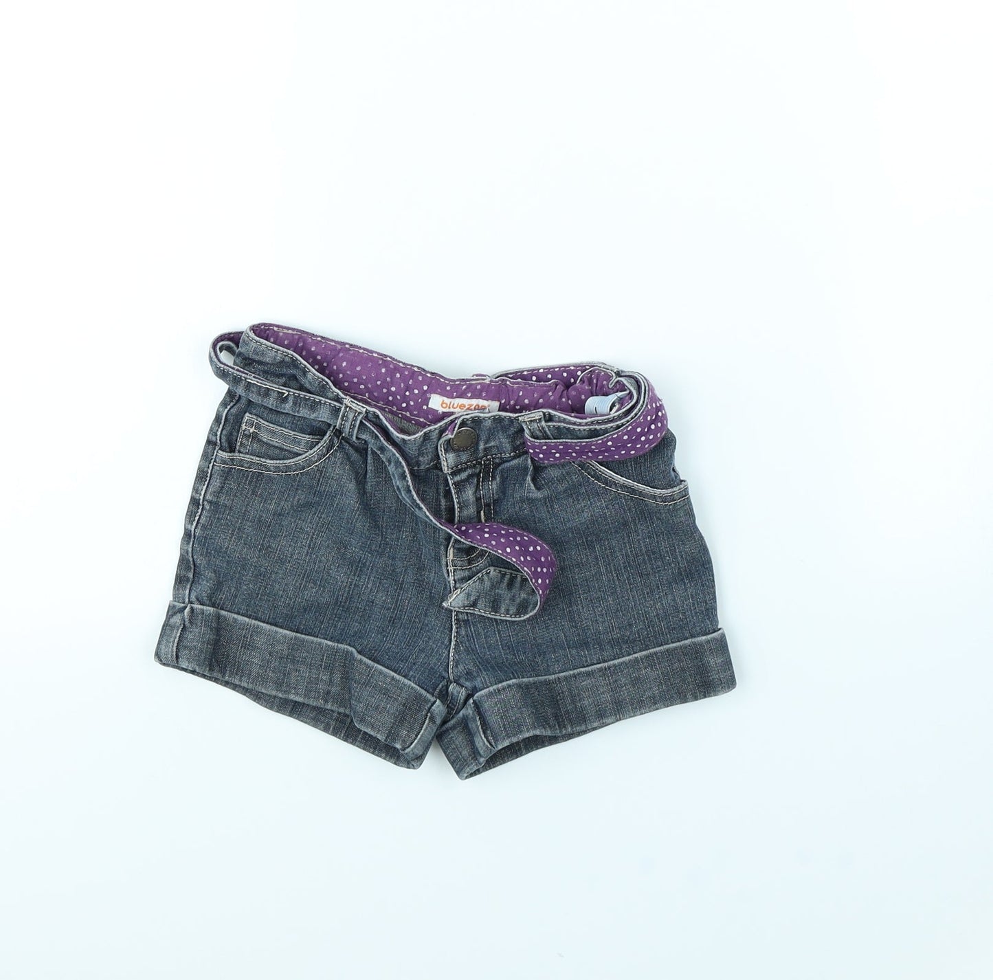 Blue Zoo Girls Blue   Cut-Off Shorts Size 6 Years
