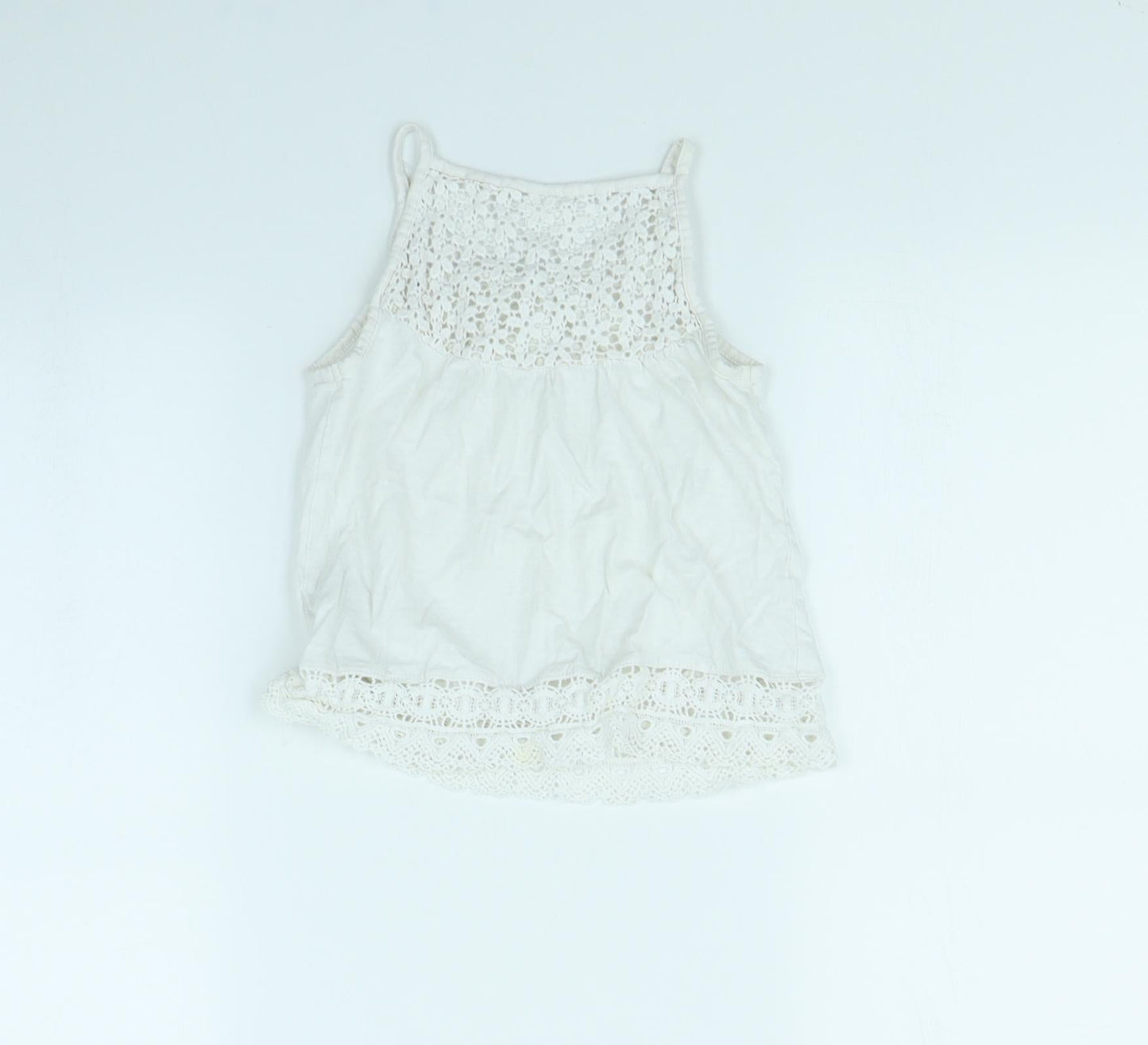 NEXT Girls White   Basic Tank Size 6 Years