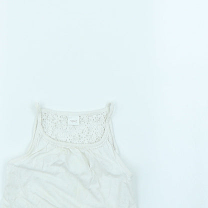NEXT Girls White   Basic Tank Size 6 Years
