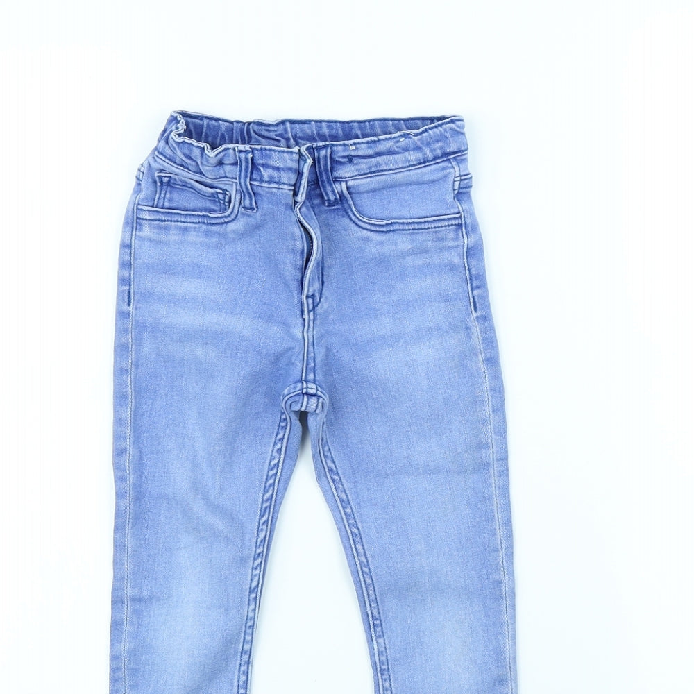 Preworn Girls Blue   Skinny Jeans Size 5 Years