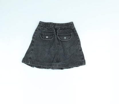 NEXT Girls Grey   Flare Skirt Size 6 Years