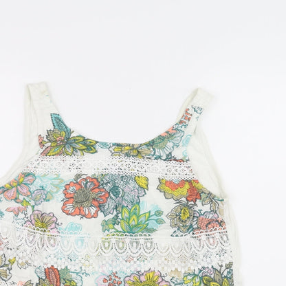 Womens UK Size 10 NEXT White Basic T-Shirt