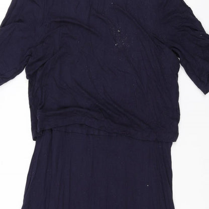 New Look Womens Purple   A-Line  Size 10