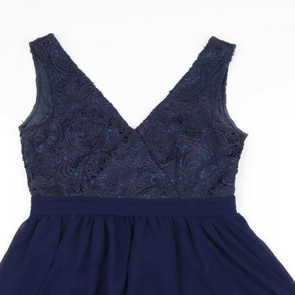 sambara Womens Blue   A-Line  Size 8