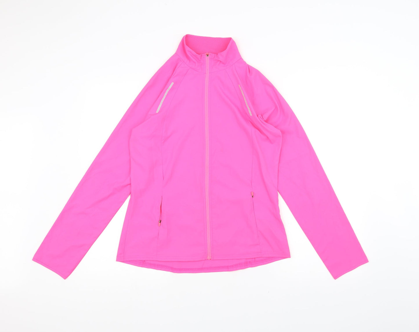 Womens UK Size 8 Marks and Spencer Pink Windbreaker Coat