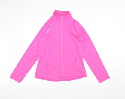 Womens UK Size 8 Marks and Spencer Pink Windbreaker Coat