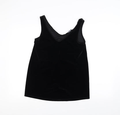 F&F Womens Black   Basic T-Shirt Size 8