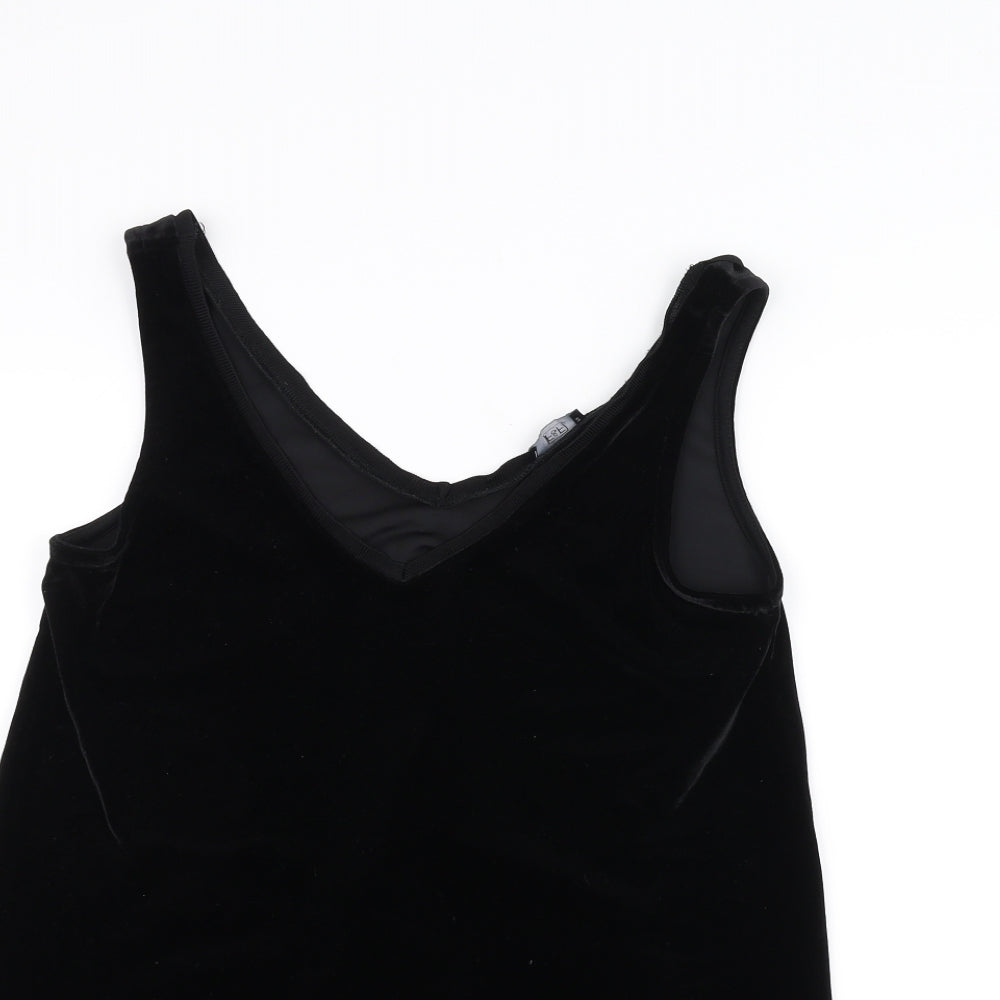 F&F Womens Black   Basic T-Shirt Size 8