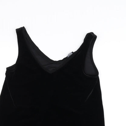 F&F Womens Black   Basic T-Shirt Size 8