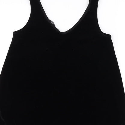 F&F Womens Black   Basic T-Shirt Size 8