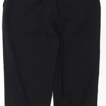 Womens UK Size 10 Topshop Regular Fit  Black Trousers