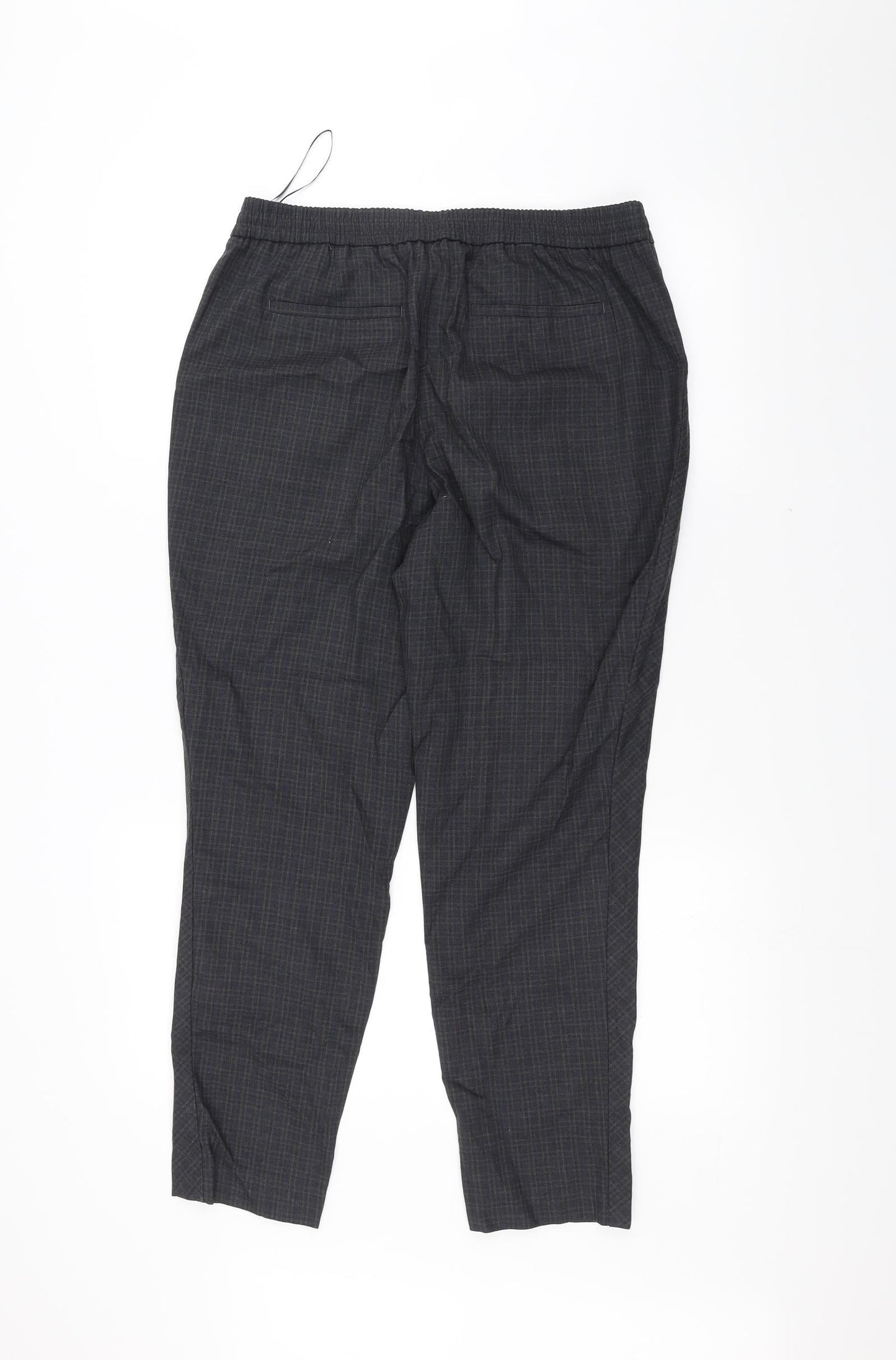 Womens UK Size 10 NEXT Regular Fit  Black Trousers