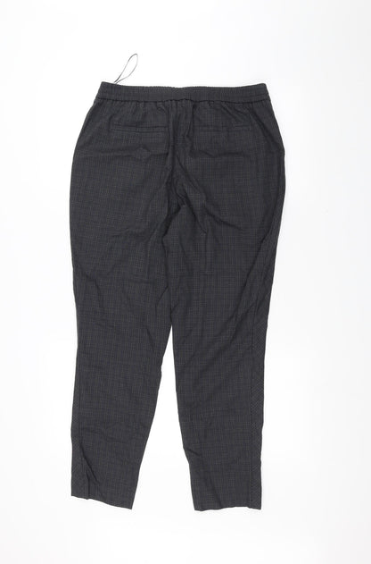 Womens UK Size 10 NEXT Regular Fit  Black Trousers