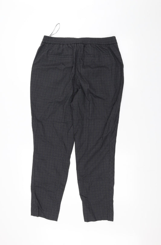Womens UK Size 10 NEXT Regular Fit  Black Trousers