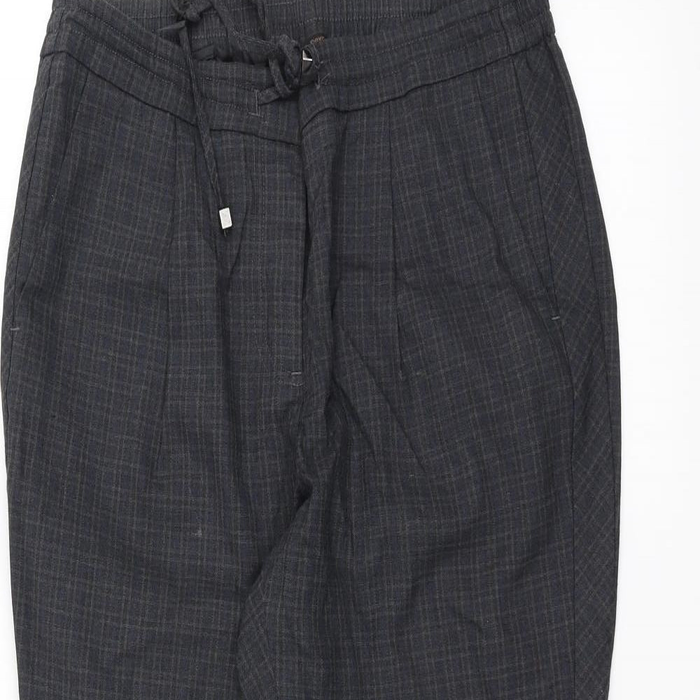 Womens UK Size 10 NEXT Regular Fit  Black Trousers