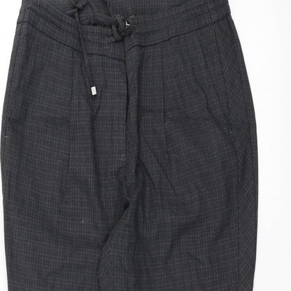 Womens UK Size 10 NEXT Regular Fit  Black Trousers
