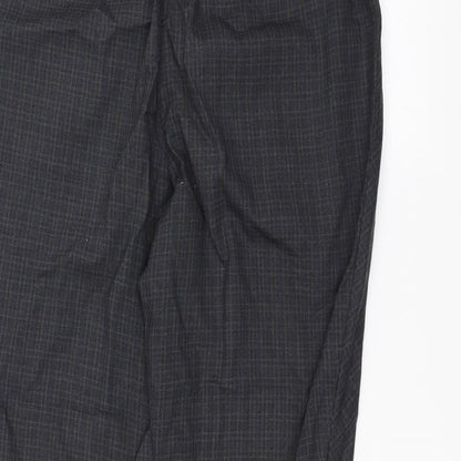 Womens UK Size 10 NEXT Regular Fit  Black Trousers