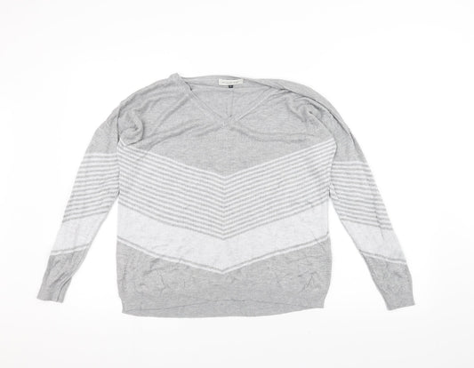 Maison de nimes Womens Grey   Pullover Jumper Size S