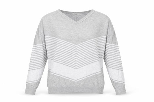 Maison de nimes Womens Grey   Pullover Jumper Size S