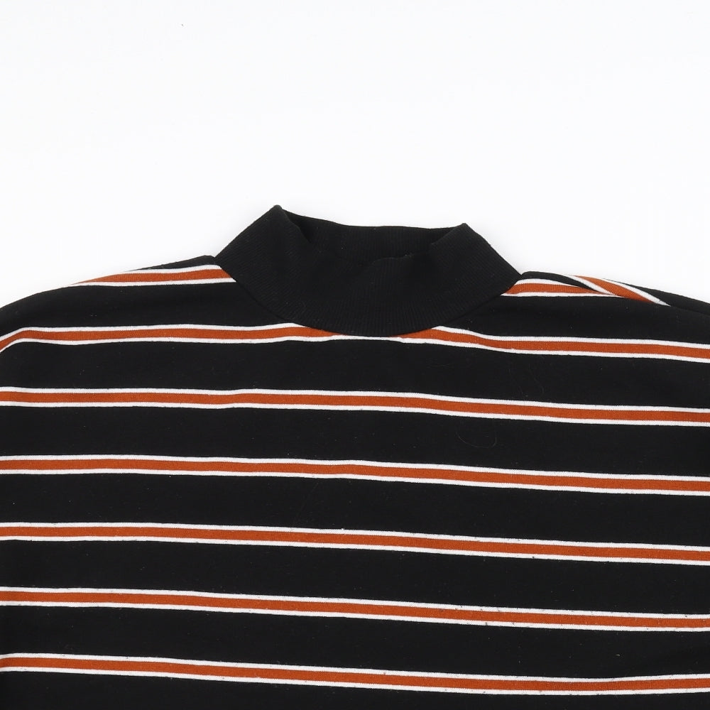 Primark Womens Black Striped  Pullover Jumper Size S
