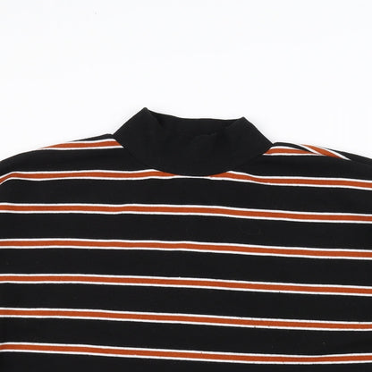 Primark Womens Black Striped  Pullover Jumper Size S