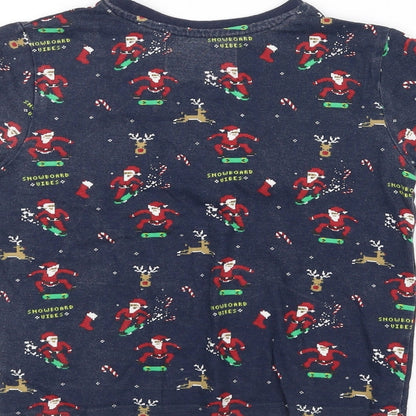 Primark Boys Blue   Basic T-Shirt Size 5-6 Years