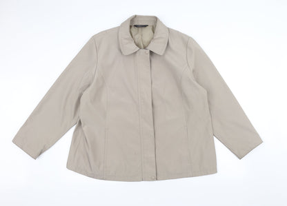 Mens UK Size L BM Brown Jacket