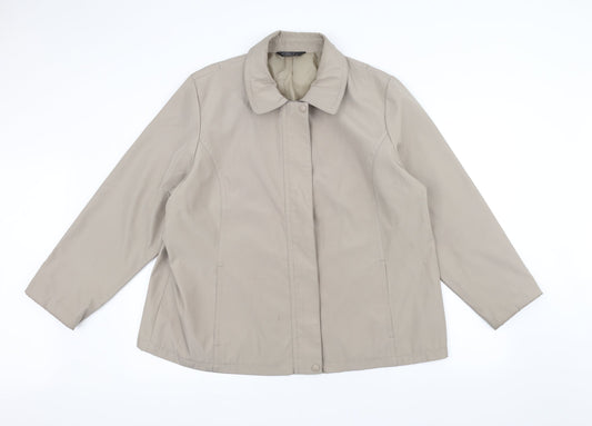 Mens UK Size L BM Brown Jacket