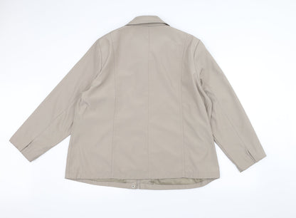 Mens UK Size L BM Brown Jacket