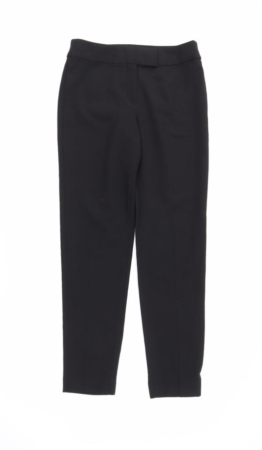 George Womens Black   Trousers  Size 8 L28 in