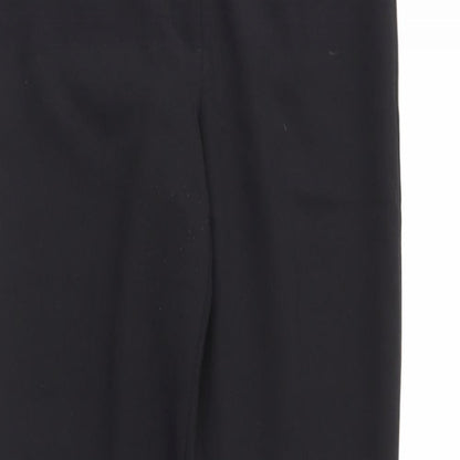 George Womens Black   Trousers  Size 8 L28 in