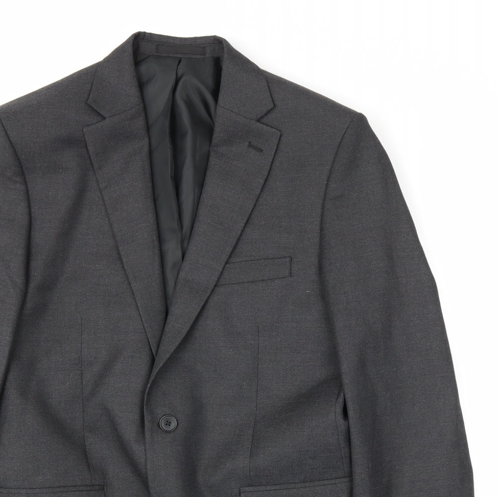 Mens UK Size L MOSS ESQ Grey Jacket