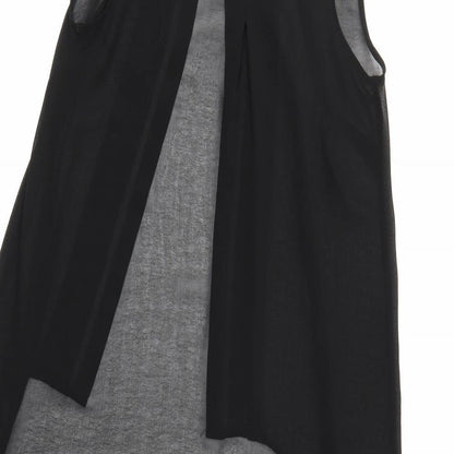 Womens UK Size 6 Atmosphere Black Basic Button-Up