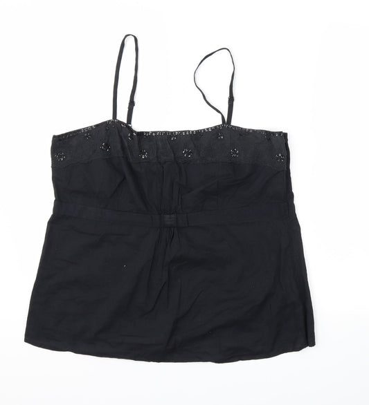 TU Womens Black   Camisole Tank Size 16