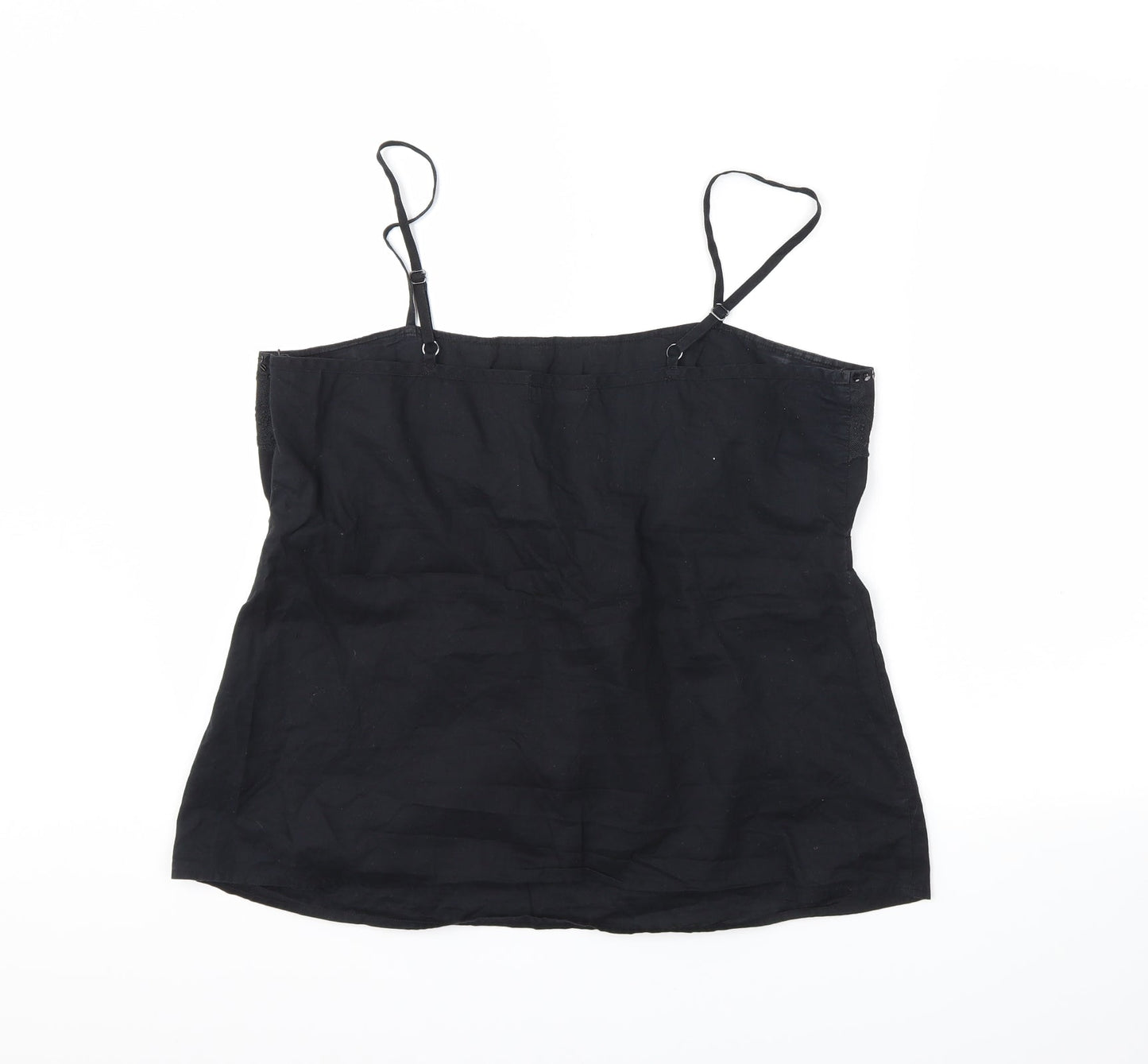 TU Womens Black   Camisole Tank Size 16