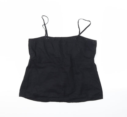 TU Womens Black   Camisole Tank Size 16