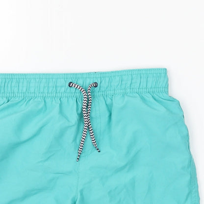 George Boys Green   Sweat Shorts Size 7-8 Years