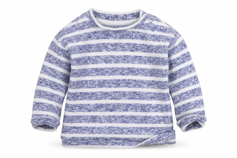George Boys Blue Striped  Pullover Jumper Size 3-6 Months