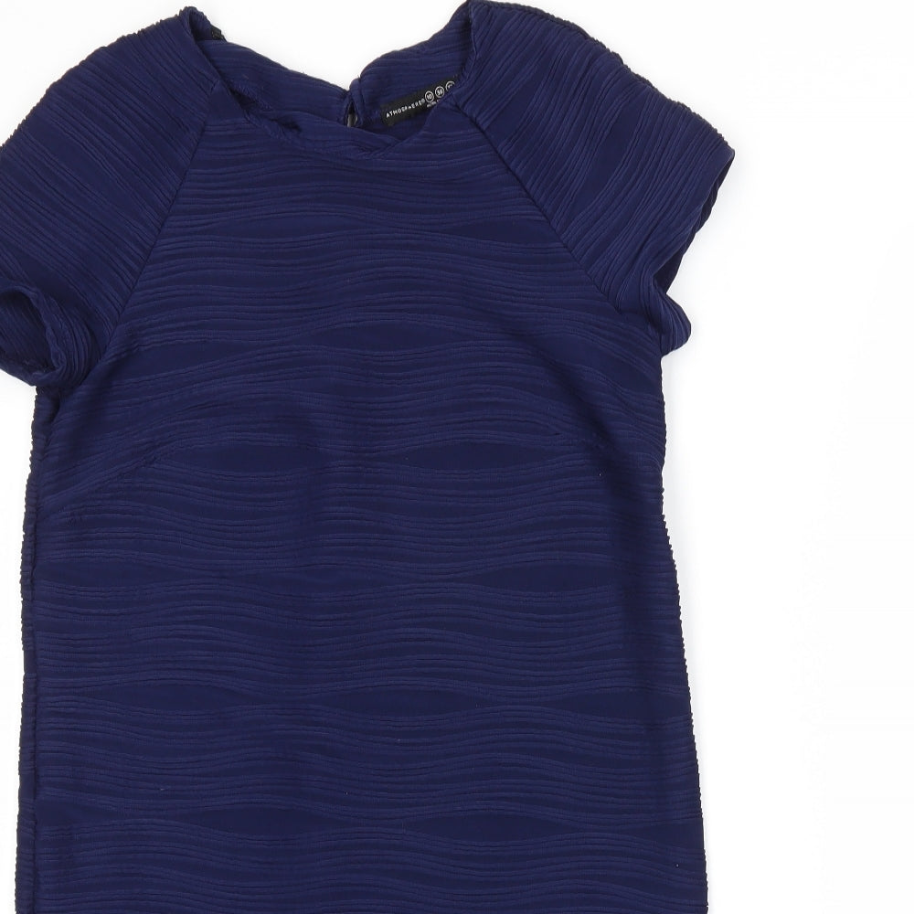 Atmosphere Womens Blue   Pencil Dress  Size 10