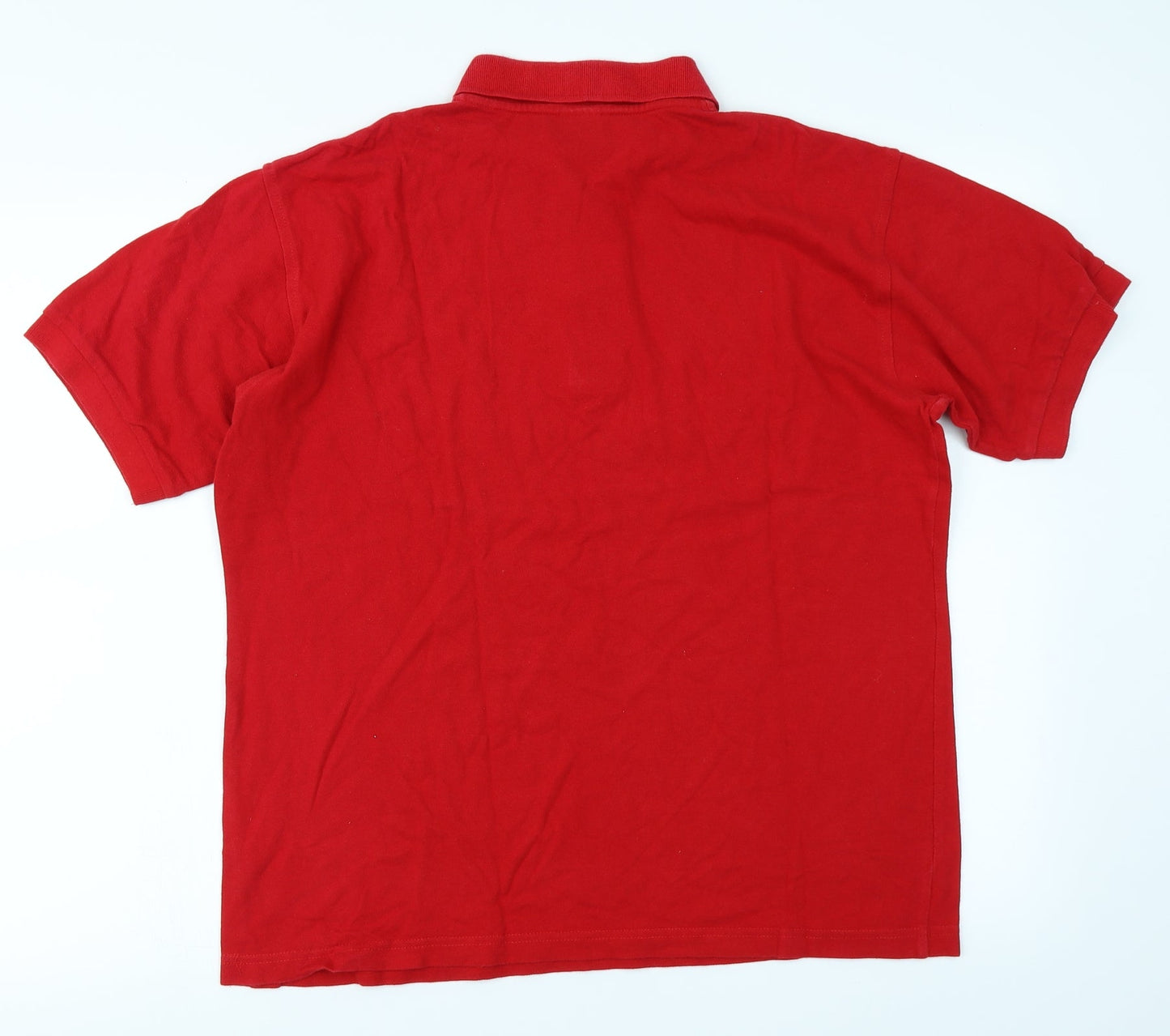 Fan Shirt Mens Red    Polo Size S