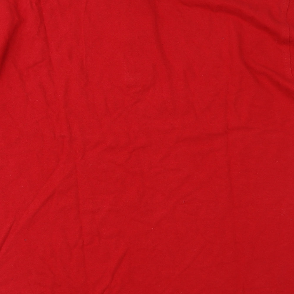 Fan Shirt Mens Red    Polo Size S