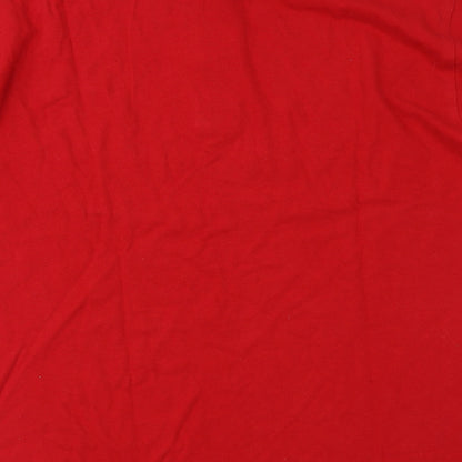 Fan Shirt Mens Red    Polo Size S