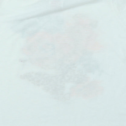 E-vie Angel Girls White   Basic T-Shirt Size 6 Years