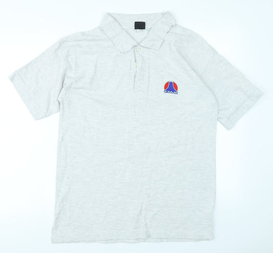 Mens UK Size L Fuji Cotton Polo Shirt