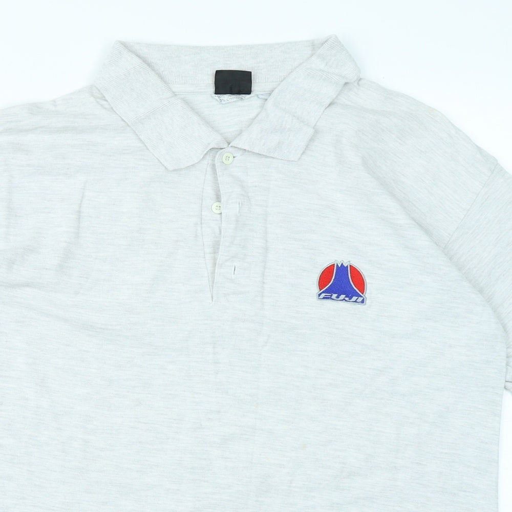 Mens UK Size L Fuji Cotton Polo Shirt