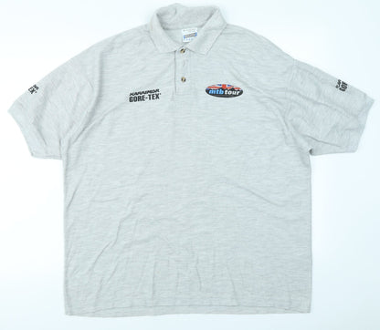 Screen Stars Mens Grey    Polo Size XL